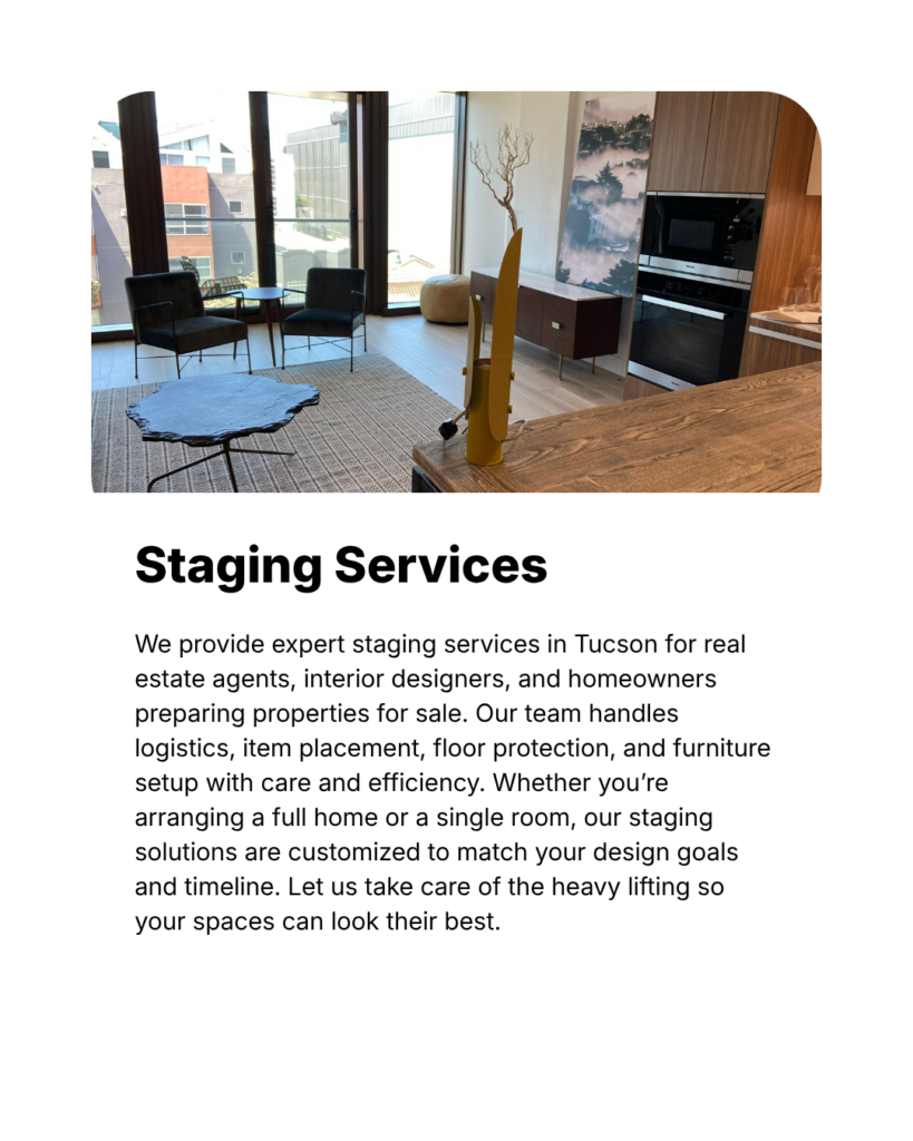 Staging Services